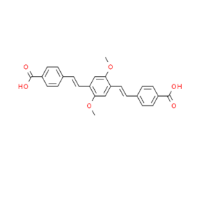 4,4'-((1E,1'E)-(2,5-dimethoxy-1,4-phenylene)bis(ethene-2,1-diyl))dibenzoic acid